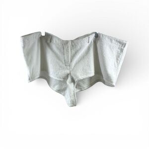 SKIMS NWT Swim Terry Cover Up Short Short in Snow Size